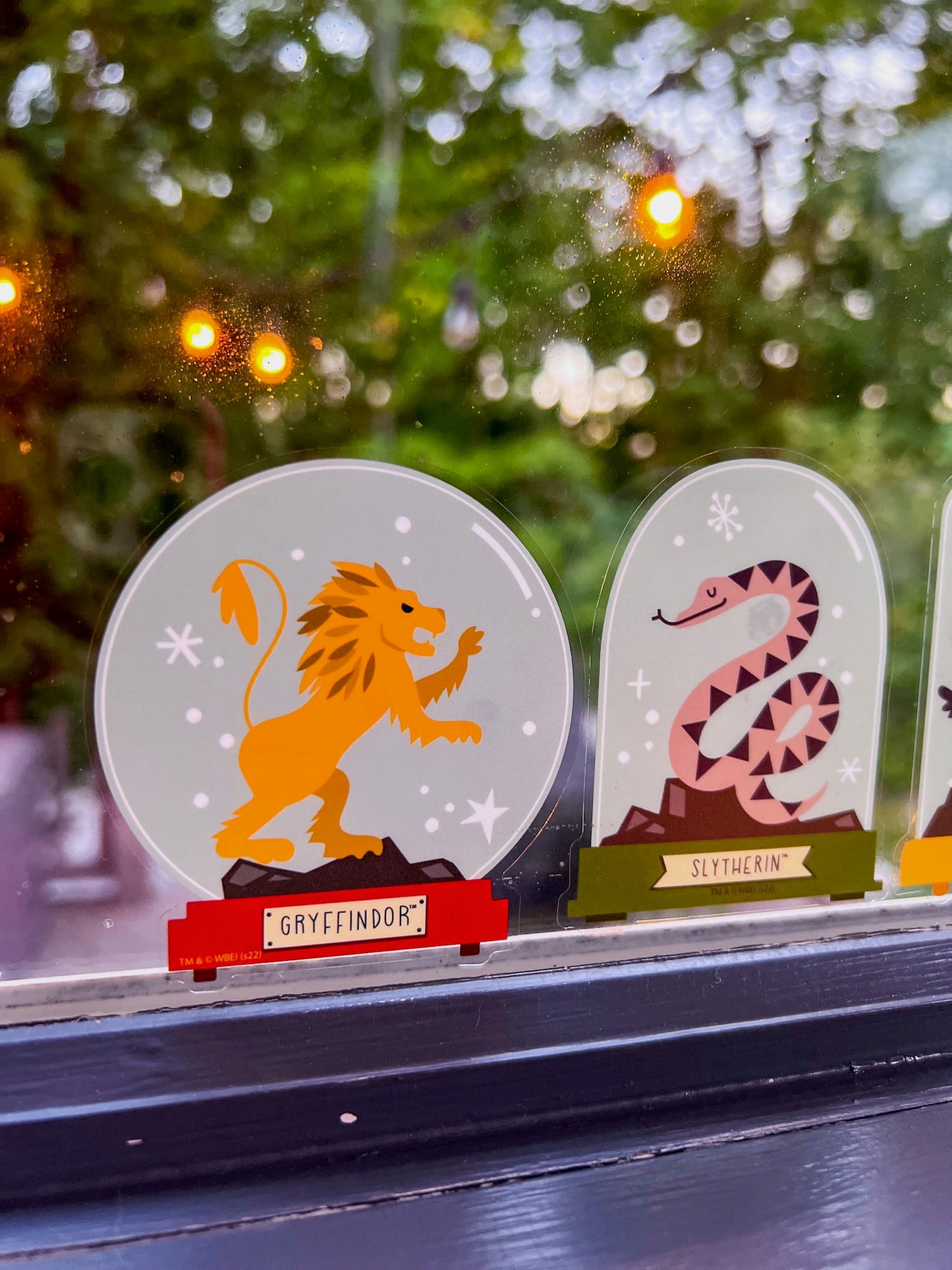 Harry Potter Holidays at Hogwarts Window Clings