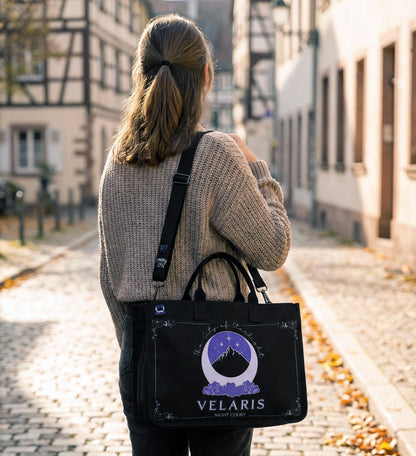 A Court of Thorns and Roses Night Court Tote Bag