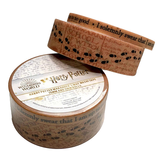 Harry Potter Marauder's Map Washi Tape (2-Pack)