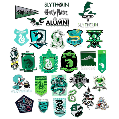 Harry Potter Slytherin Decals (60-Pack)