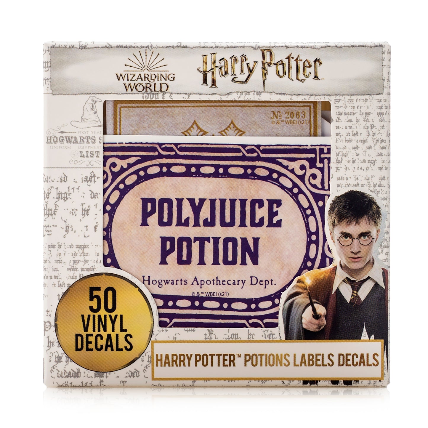 Harry Potter Potions Label Decals (50-Pack)