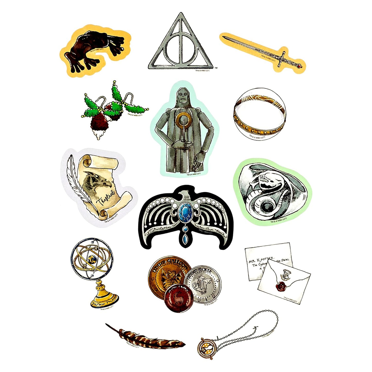 Harry Potter Magical Characters & Icons Decals (50-Pack)