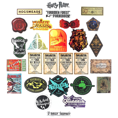 Harry Potter Variety Decals (60-Pack)