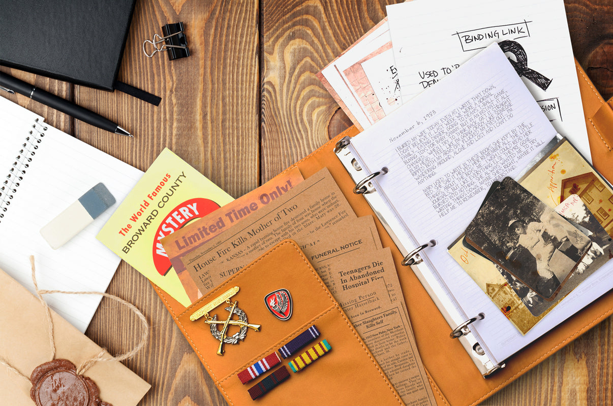 Supernatural John Winchester Replica Journal Deluxe Bundle