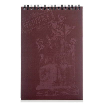 Beetlejuice Handbook for the Recently Deceased Steno Notepad & 60-Count Decal Pack Bundle