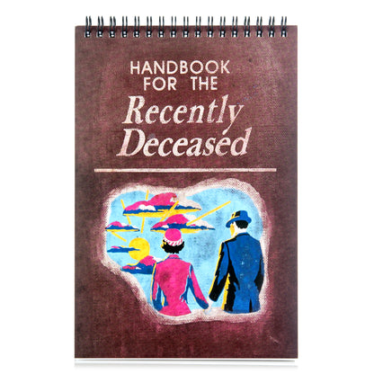 Beetlejuice Handbook for the Recently Deceased Top-Spiral Steno Notepad (6'' x 9'')