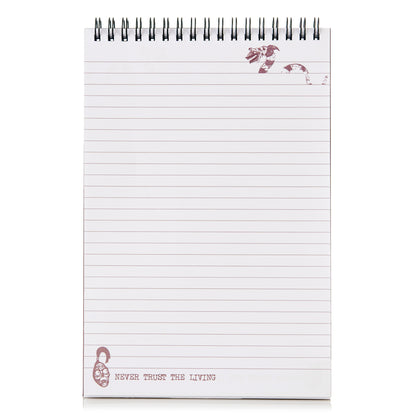 Beetlejuice Handbook for the Recently Deceased Steno Notepad & 60-Count Decal Pack Bundle