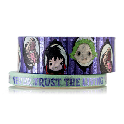 Beetlejuice Never Trust the Living Washi Tape (8-Pack)