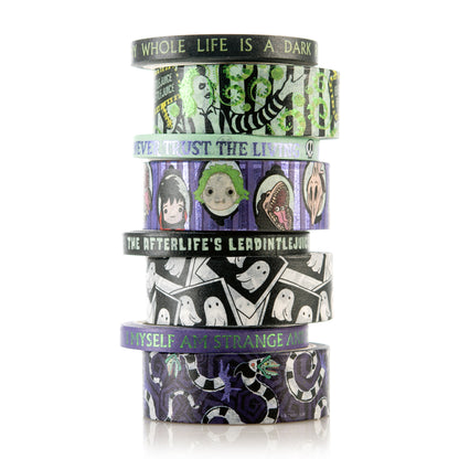 Beetlejuice Never Trust the Living Washi Tape (8-Pack)