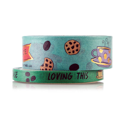 Friends Washi Tape & 50-Count Besties Decal Pack Bundle