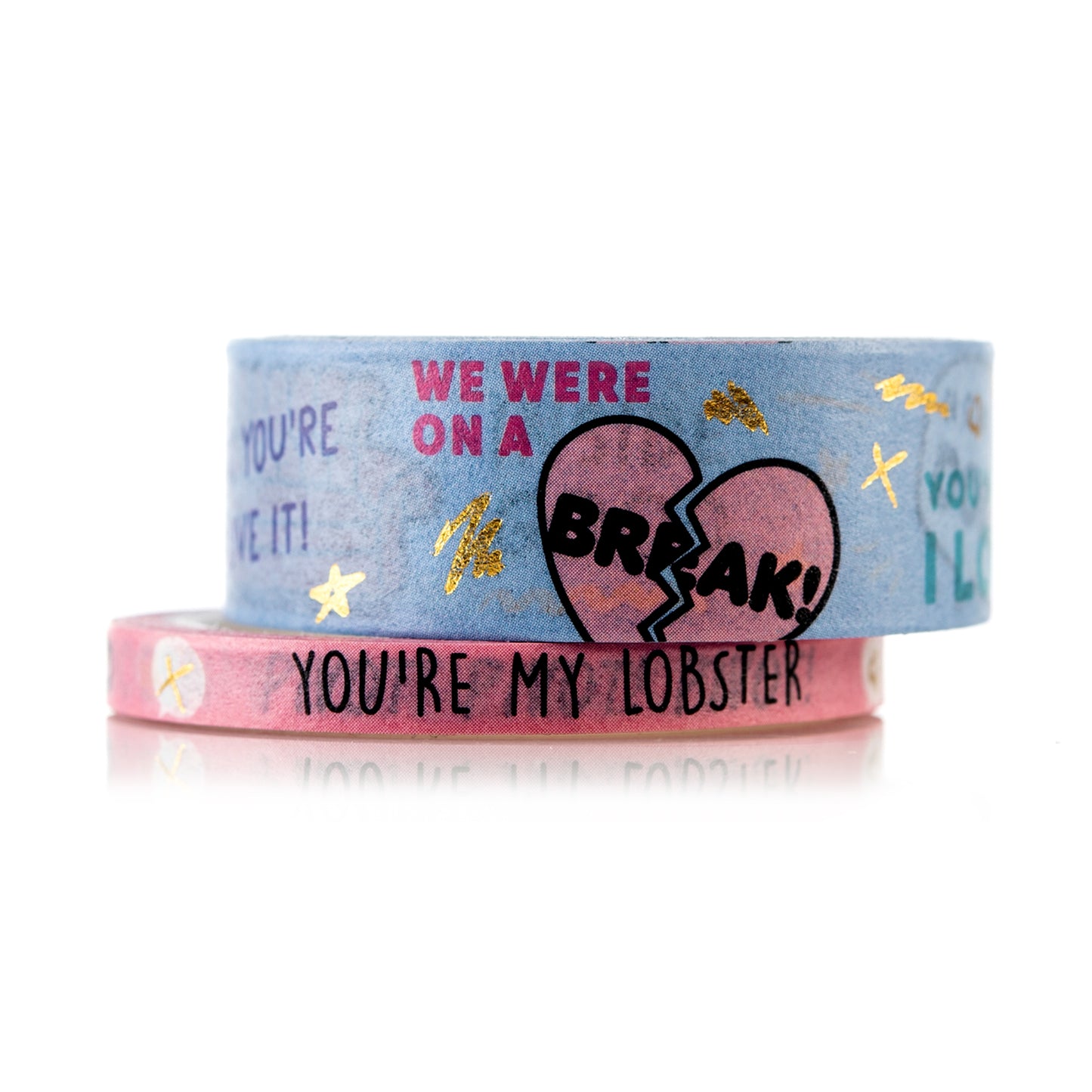 Friends Washi Tape & 50-Count Besties Decal Pack Bundle
