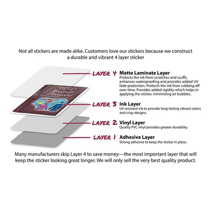 Beetlejuice Never Trust the Living Decals (60-Pack)