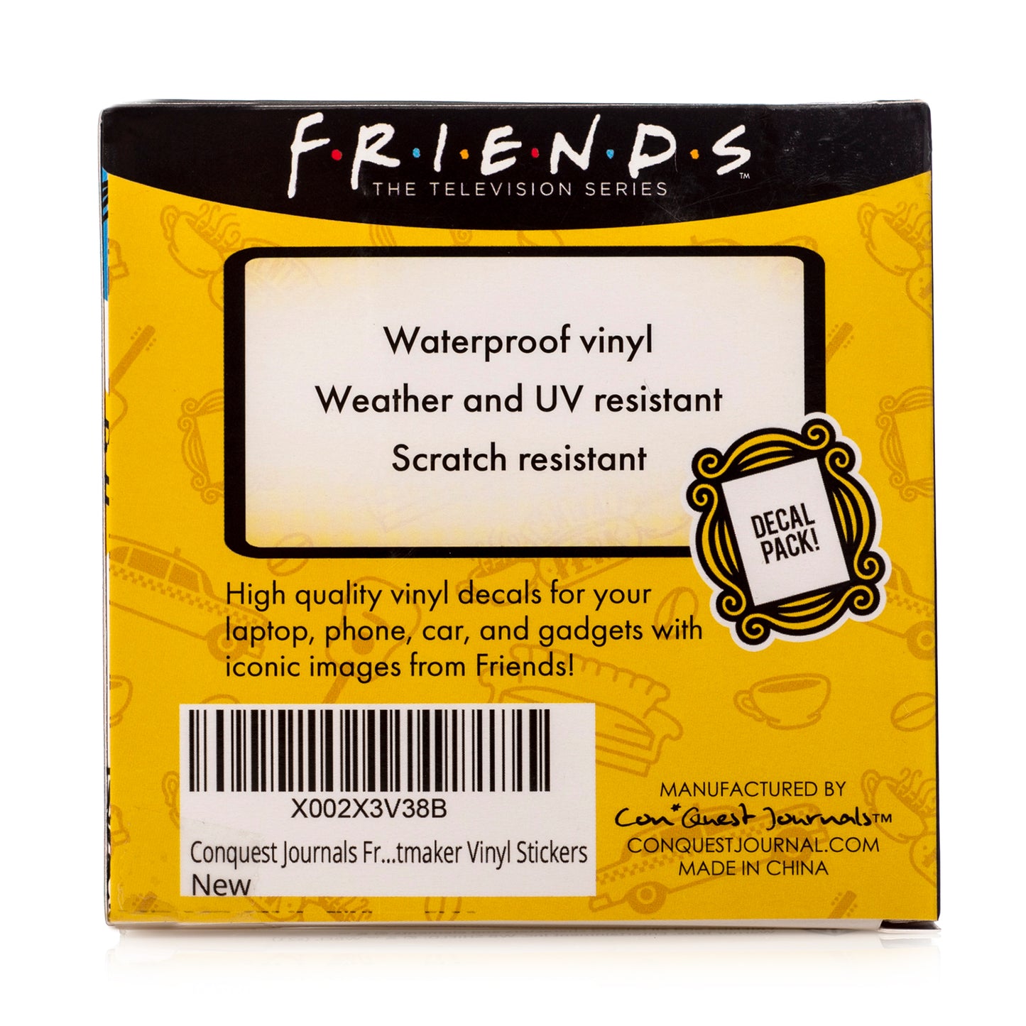 Friends Moistmaker Decals (50-Pack)