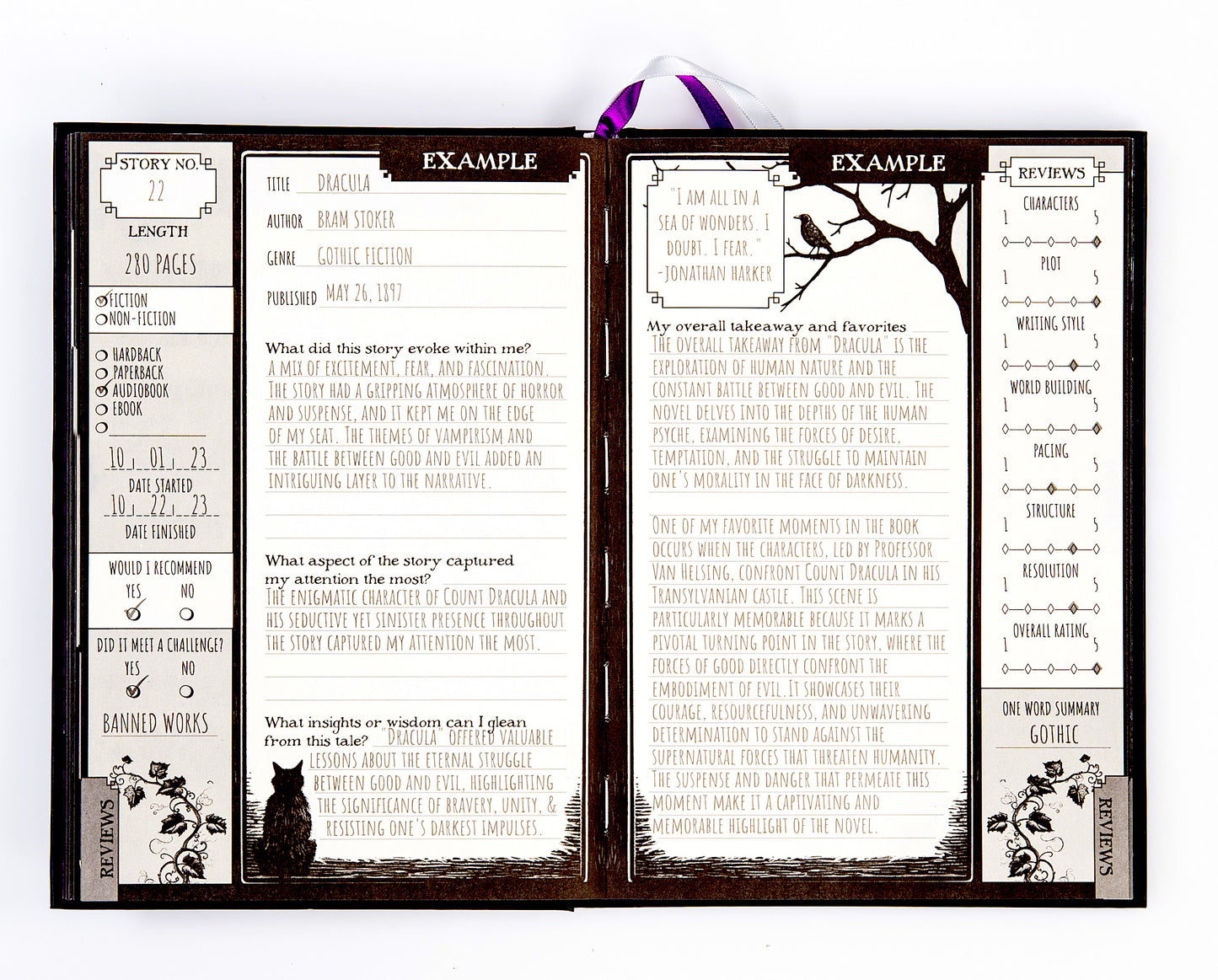 Waiting for the Night Reading Journal