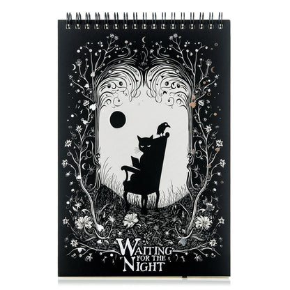 Waiting for the Night Steno Notepad & Stencil Book Bundle