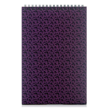 Waiting for the Night Top-Spiral Steno Notepad (6'' x 9'')