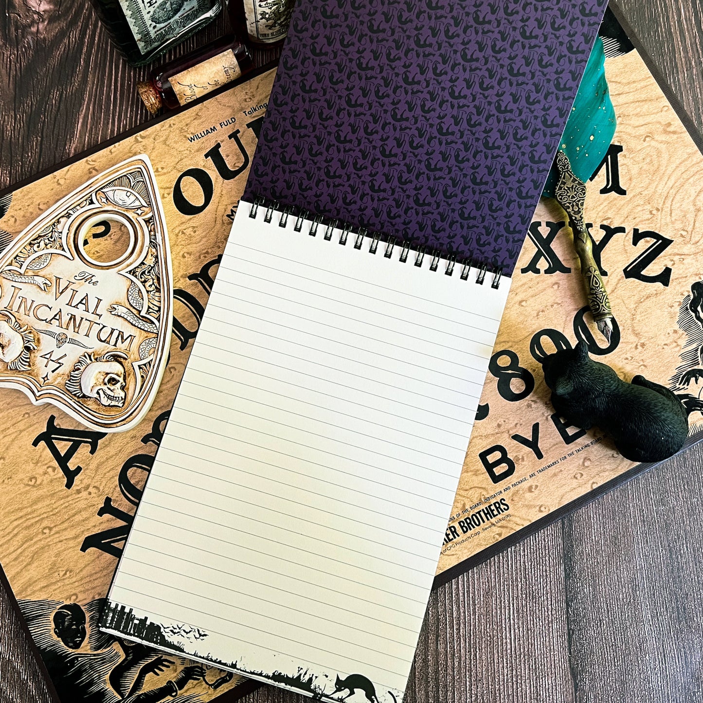 Waiting for the Night Top-Spiral Steno Notepad (6'' x 9'')