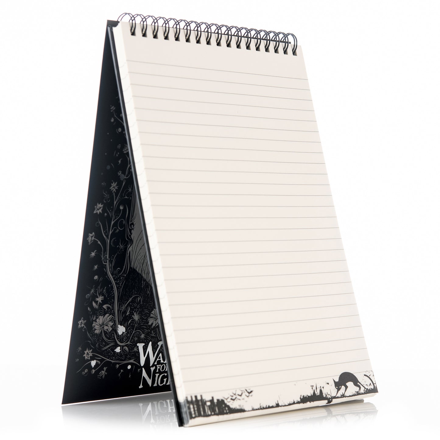 Waiting for the Night Top-Spiral Steno Notepad (6'' x 9'')