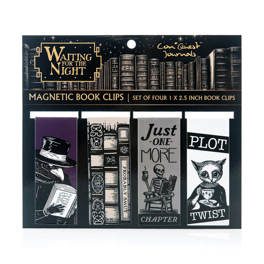 Waiting for the Night Magnetic Bookmarks (4-Pack)