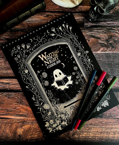Waiting for the Night Coloring Book