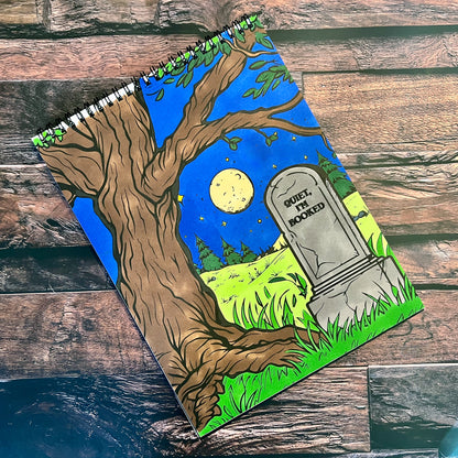Waiting for the Night Coloring Book