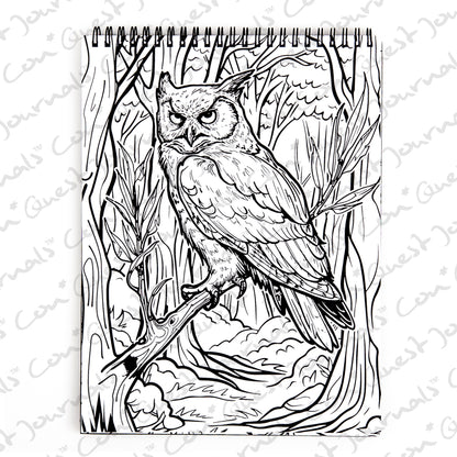 Waiting for the Night Coloring Book