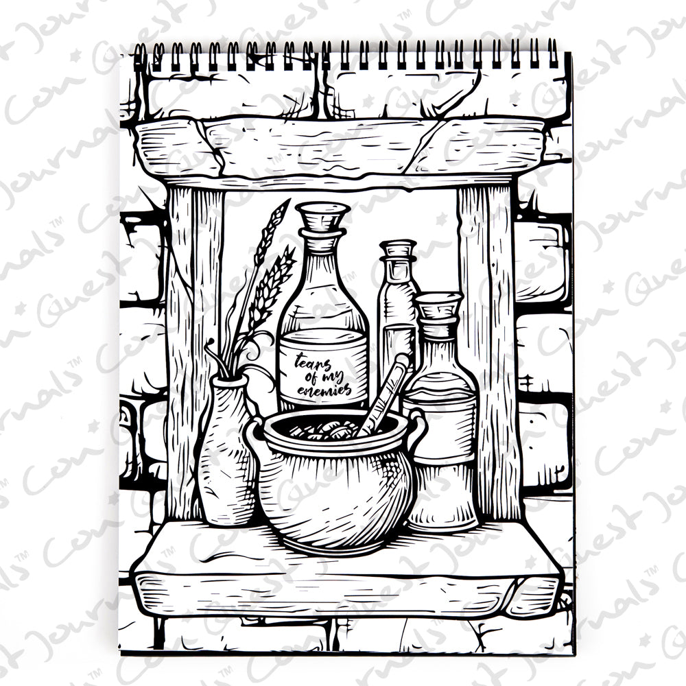 Waiting for the Night Coloring Book