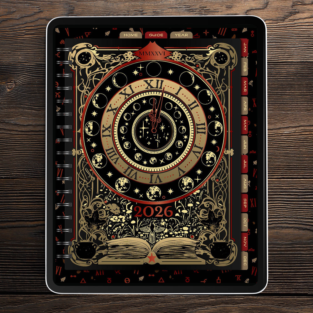 Waiting for the Night 2026 Weekly Planner [DIGITAL VERSION]