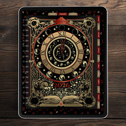 Waiting for the Night 2026 Weekly Planner [DIGITAL VERSION]