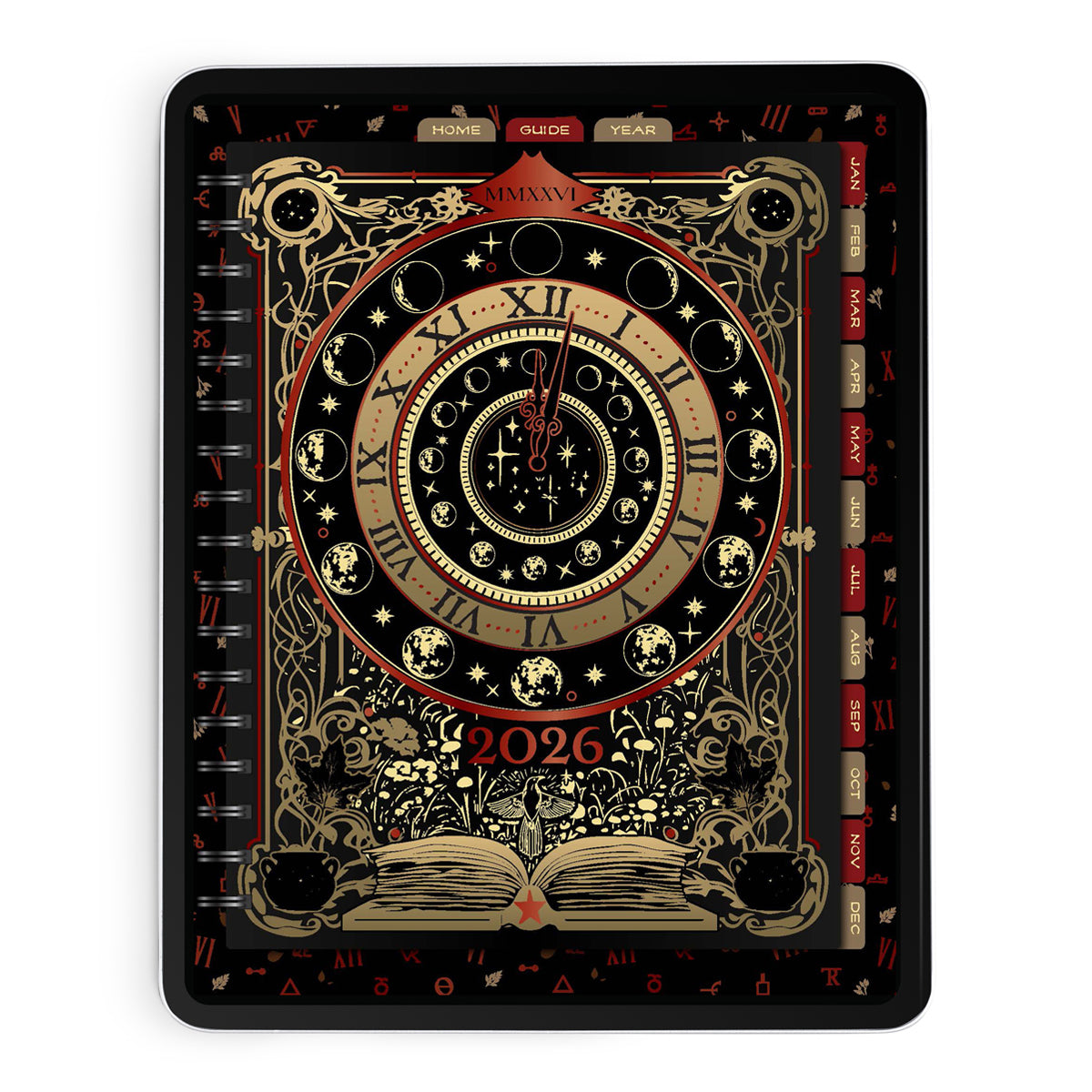 Waiting for the Night 2026 Weekly Planner [DIGITAL VERSION]