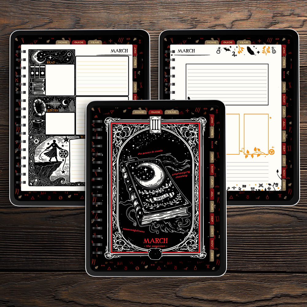 Waiting for the Night 2026 Weekly Planner [DIGITAL VERSION]