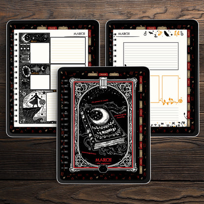 Waiting for the Night 2026 Weekly Planner [DIGITAL VERSION]
