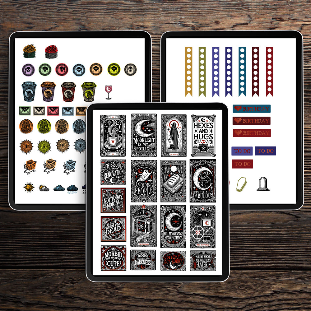 Waiting for the Night 2026 Weekly Planner [DIGITAL VERSION]