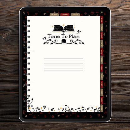 Waiting for the Night 2026 Weekly Planner [DIGITAL VERSION]