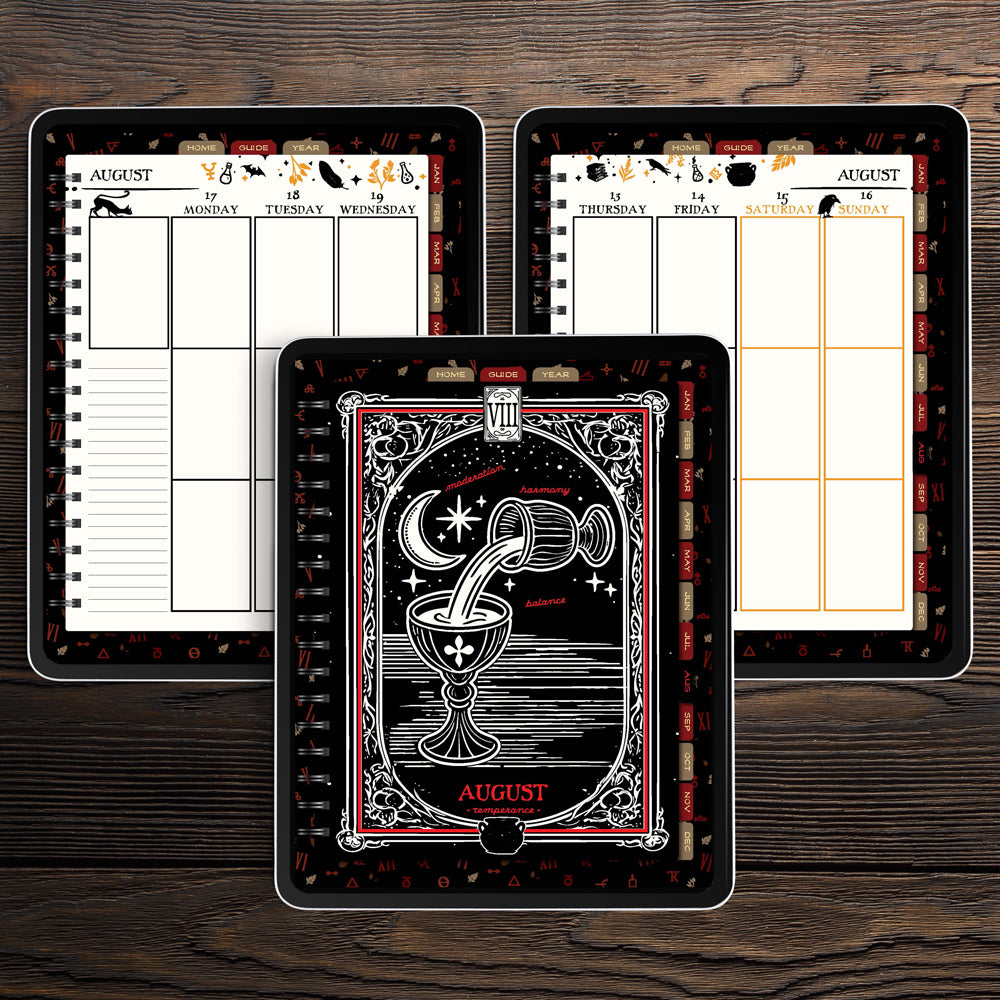 Waiting for the Night 2026 Weekly Planner [DIGITAL VERSION]