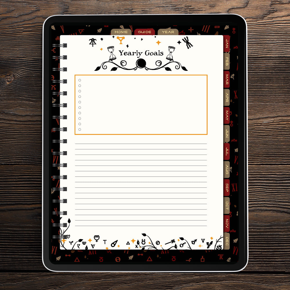 Waiting for the Night 2026 Weekly Planner [DIGITAL VERSION]