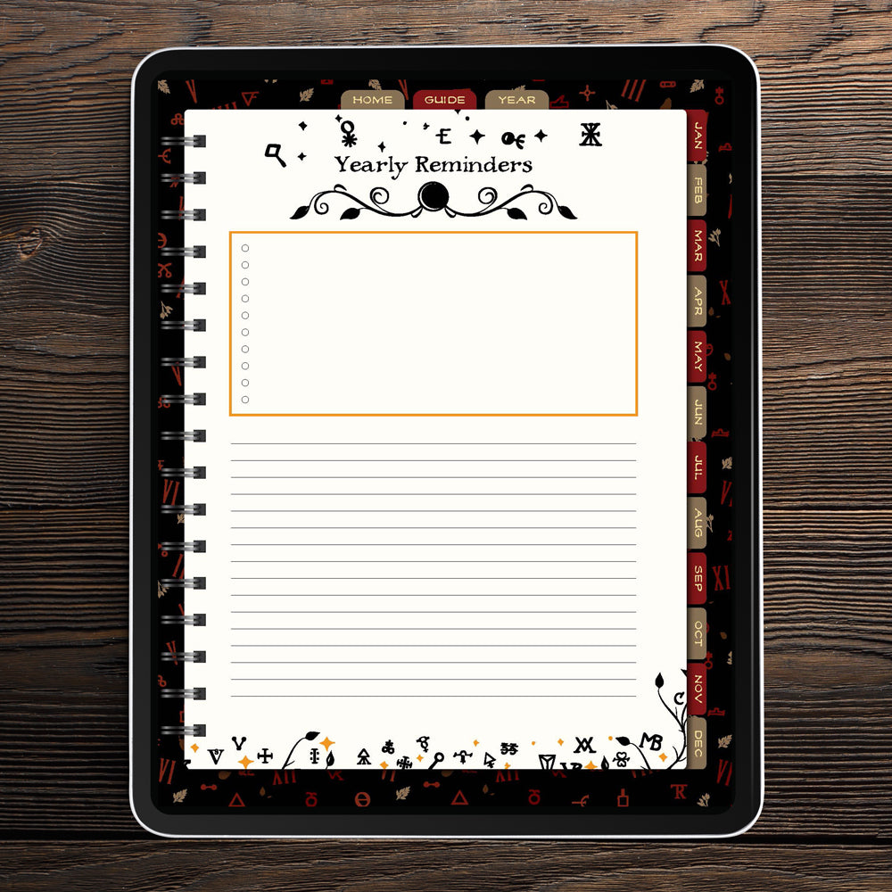Waiting for the Night 2026 Weekly Planner [DIGITAL VERSION]