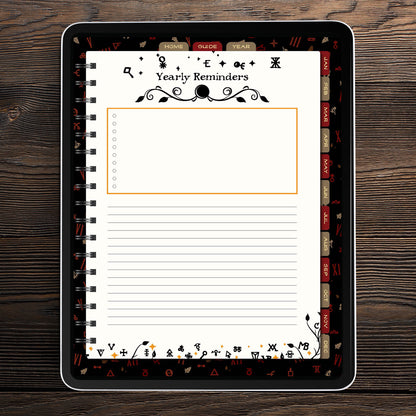 Waiting for the Night 2026 Weekly Planner [DIGITAL VERSION]
