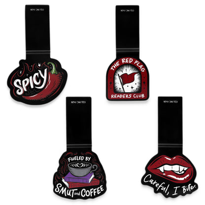 A Little Wicked Magnetic Bookmarks (4-Pack)