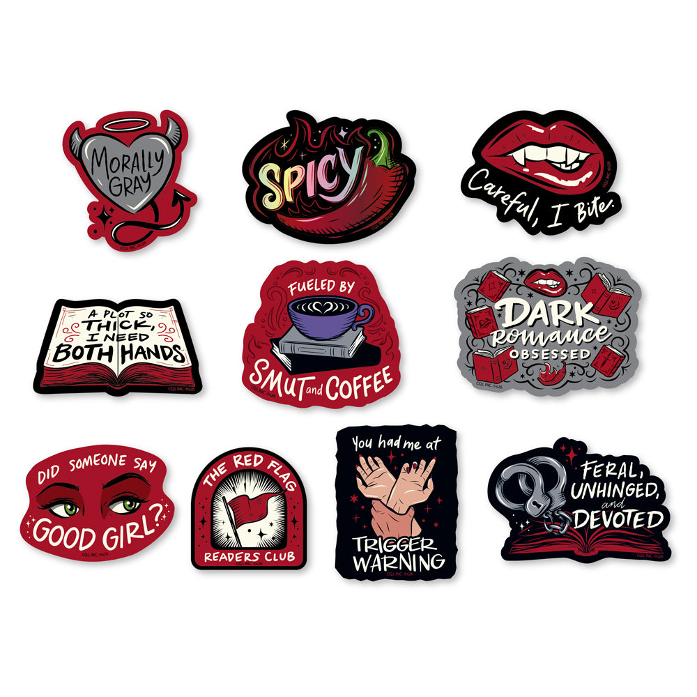 (10-Pack) A Little Wicked Decals