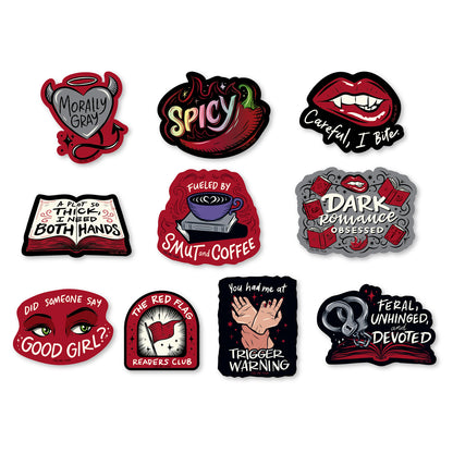 (10-Pack) A Little Wicked Decals