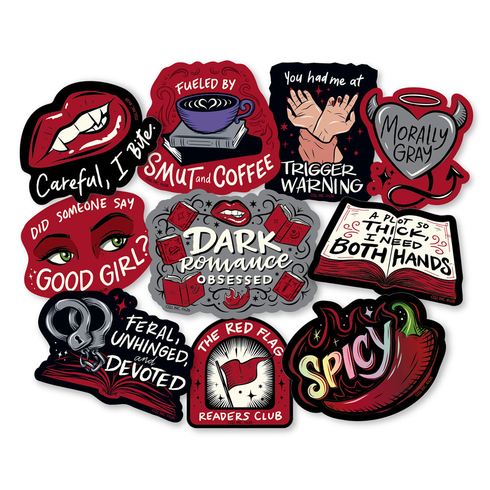 (10-Pack) A Little Wicked Decals