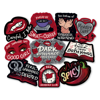 (10-Pack) A Little Wicked Decals
