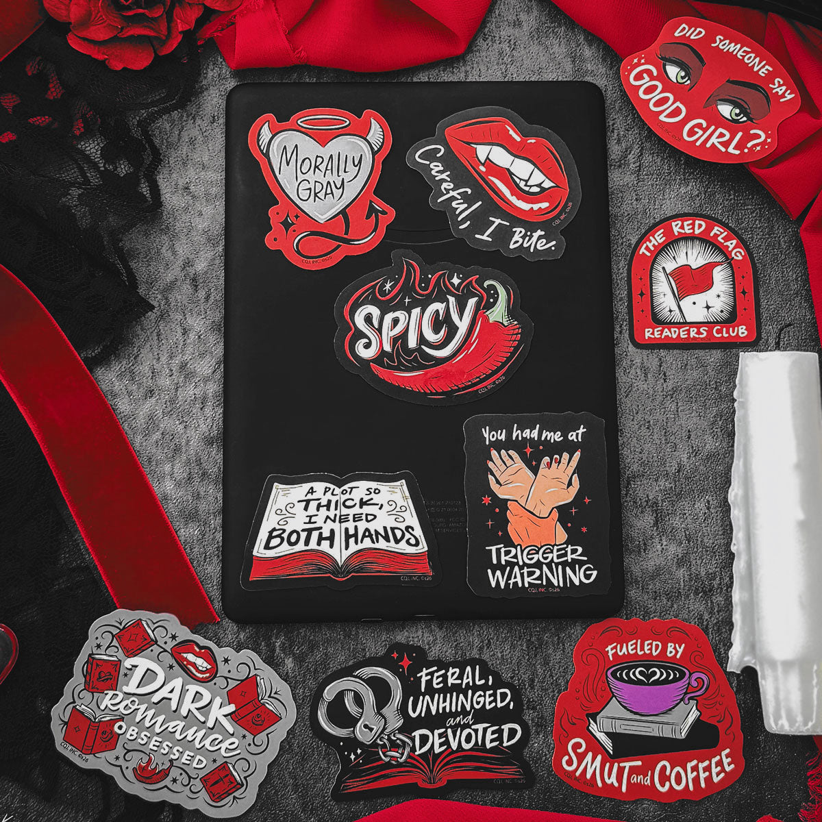 (10-Pack) A Little Wicked Decals