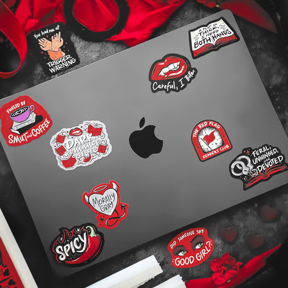 (10-Pack) A Little Wicked Decals
