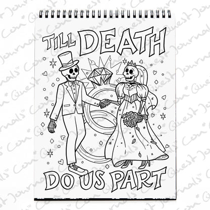 Waiting for the Night Gothic Love Coloring Book