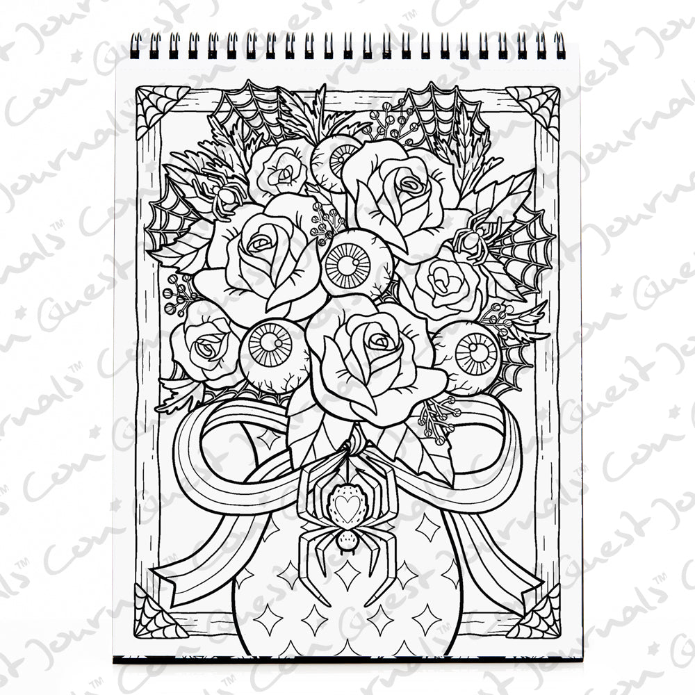 Waiting for the Night Gothic Love Coloring Book