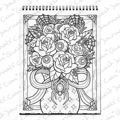 Waiting for the Night Gothic Love Coloring Book