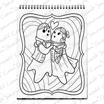 Waiting for the Night Gothic Love Coloring Book