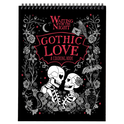 Waiting for the Night Gothic Love Coloring Book